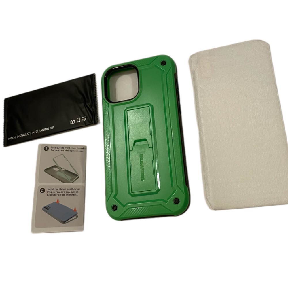 Urbanite Green Hard Protective Cell Phone Case IPhone  13 Pro Max Compatible